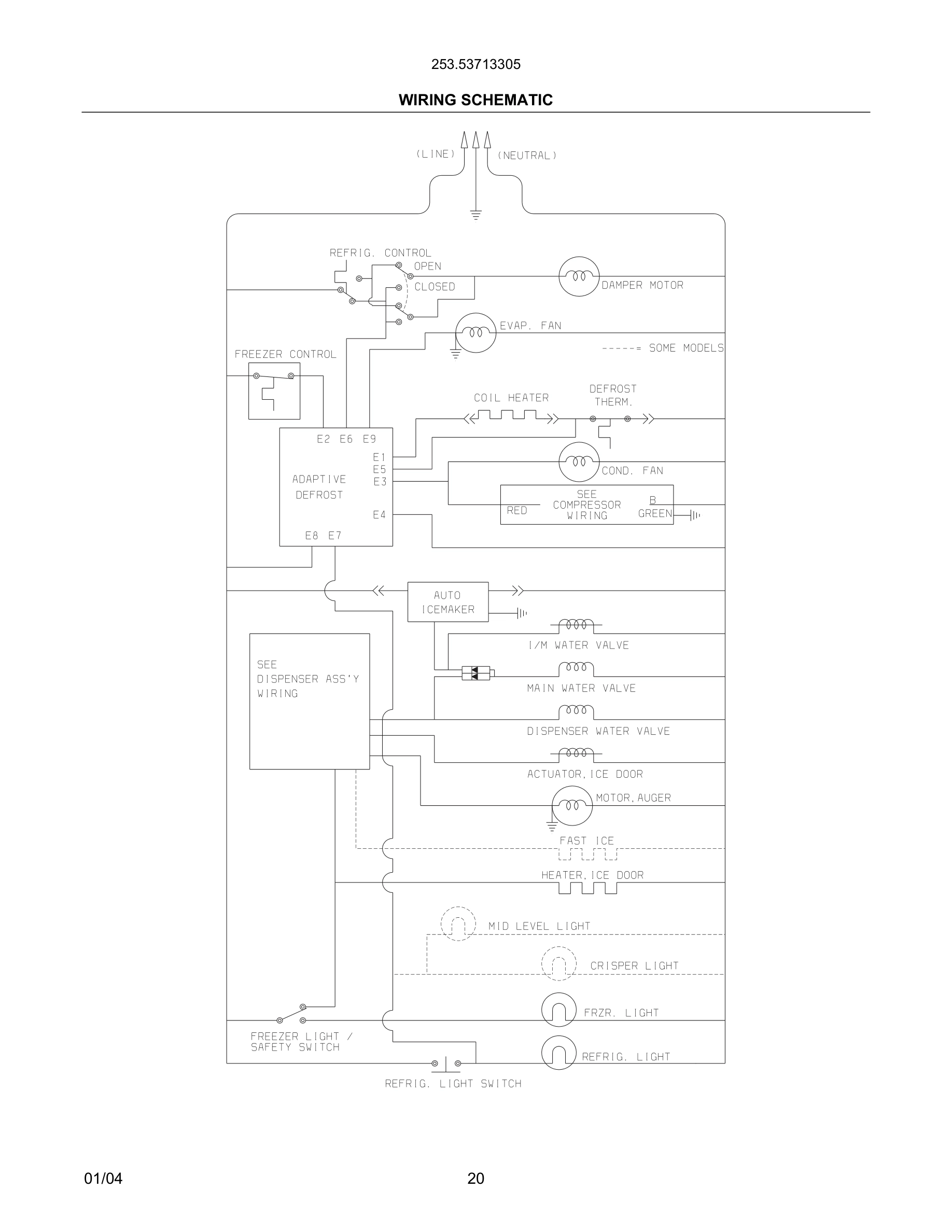 20 - WIRING SCHEMATIC