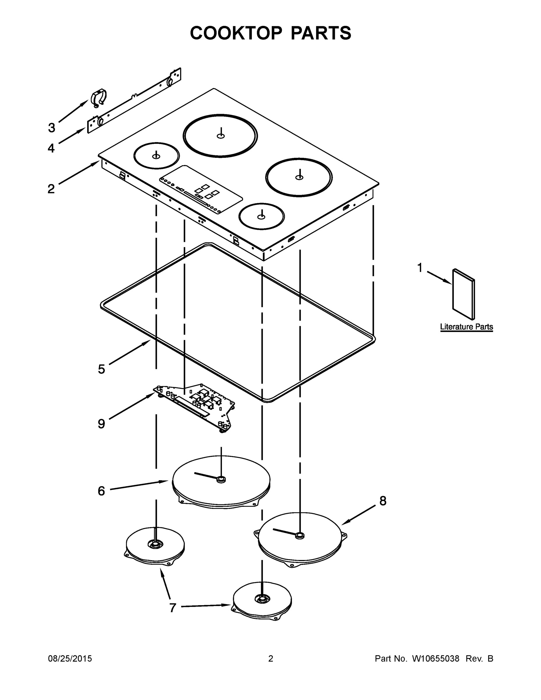 02 - COOKTOP PARTS