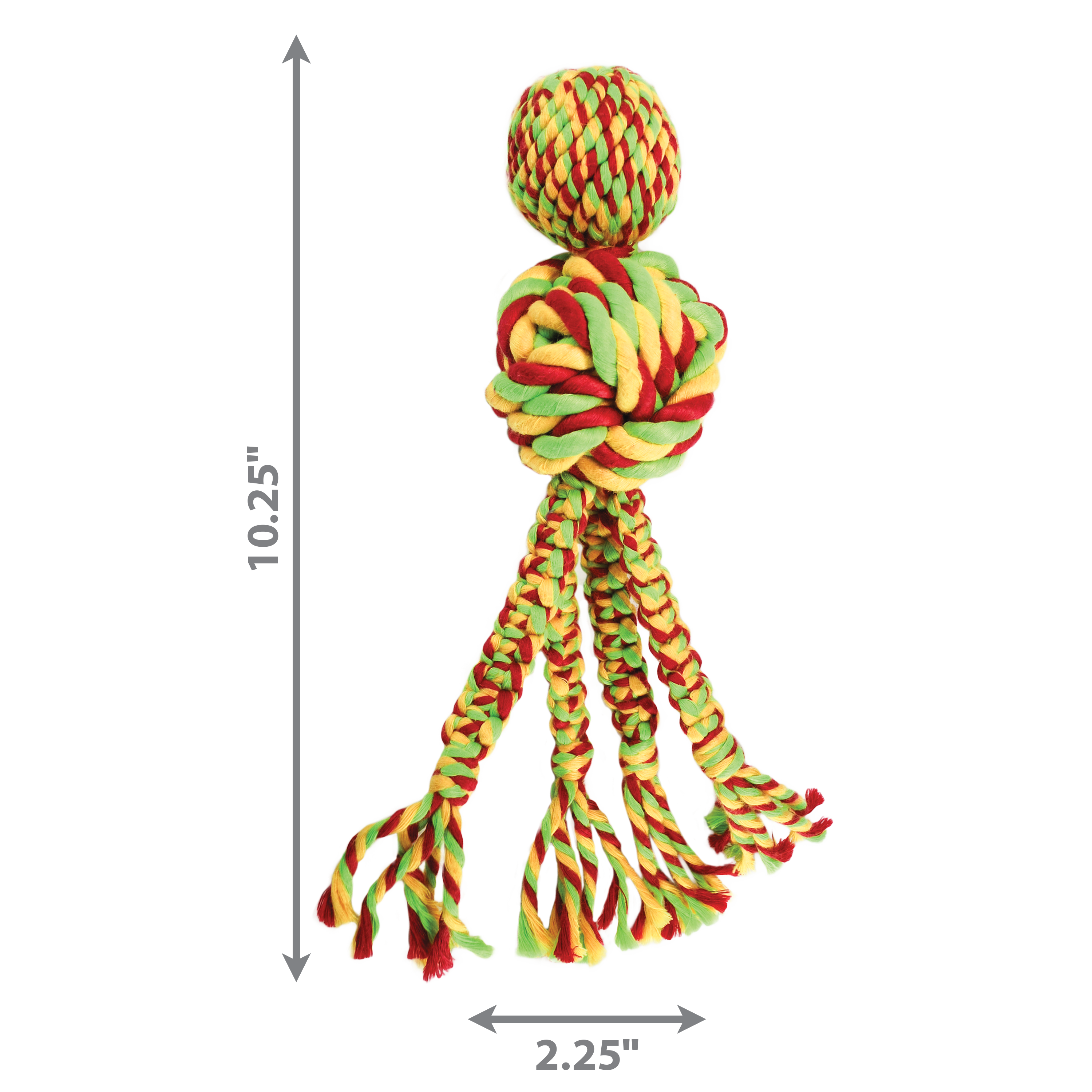 Kong Wubba Weaves w/Rope Kong Wubba Weaves w/Rope