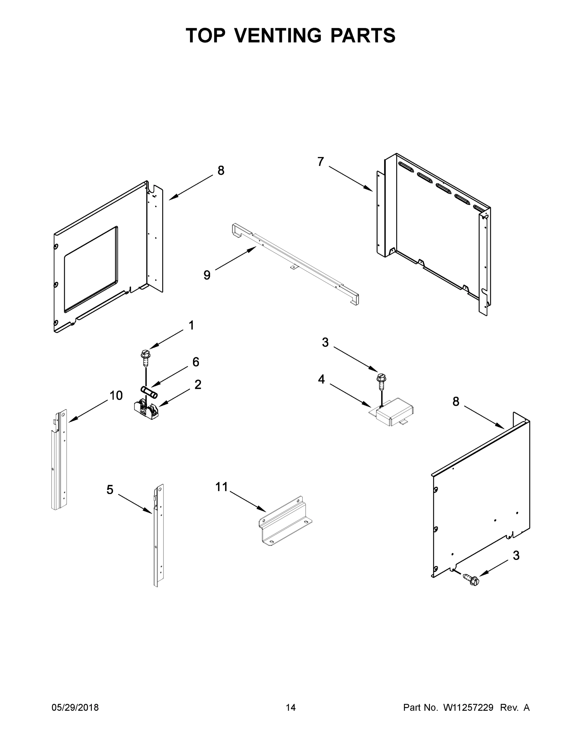 08 - TOP VENTING PARTS