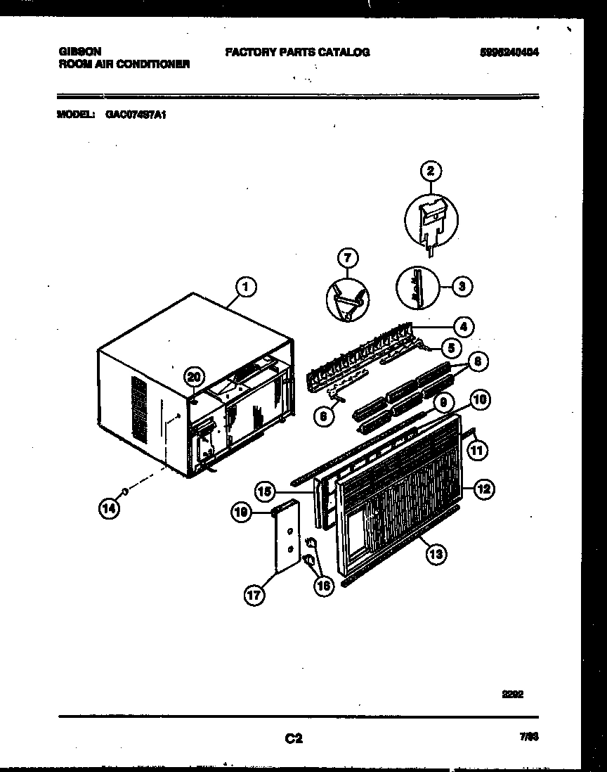 02 - CABINET PARTS