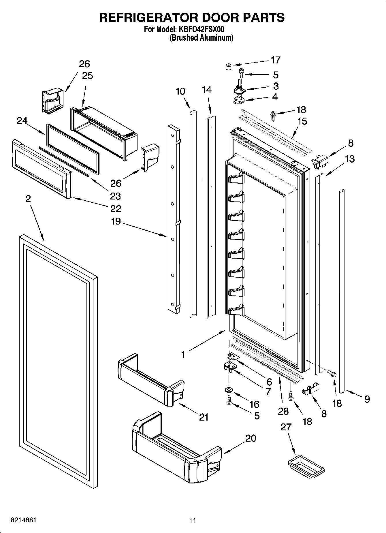 07 - REFRIGERATOR DOOR PARTS