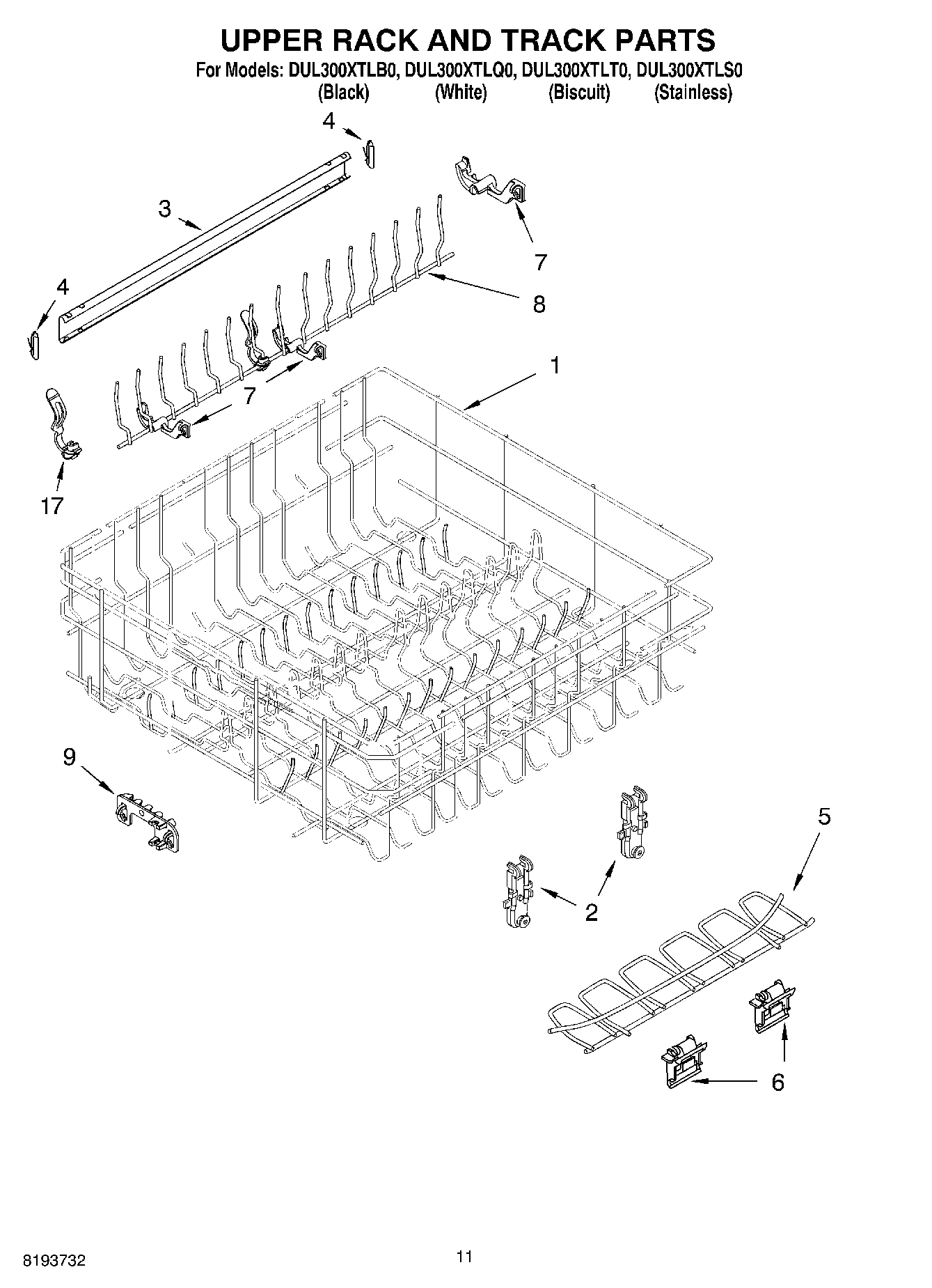 09 - UPPER RACK AND TRACK