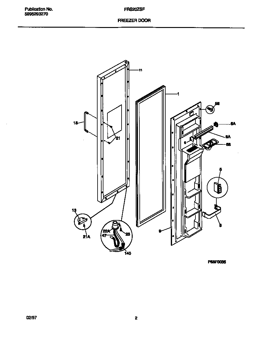 02 - FREEZER DOOR