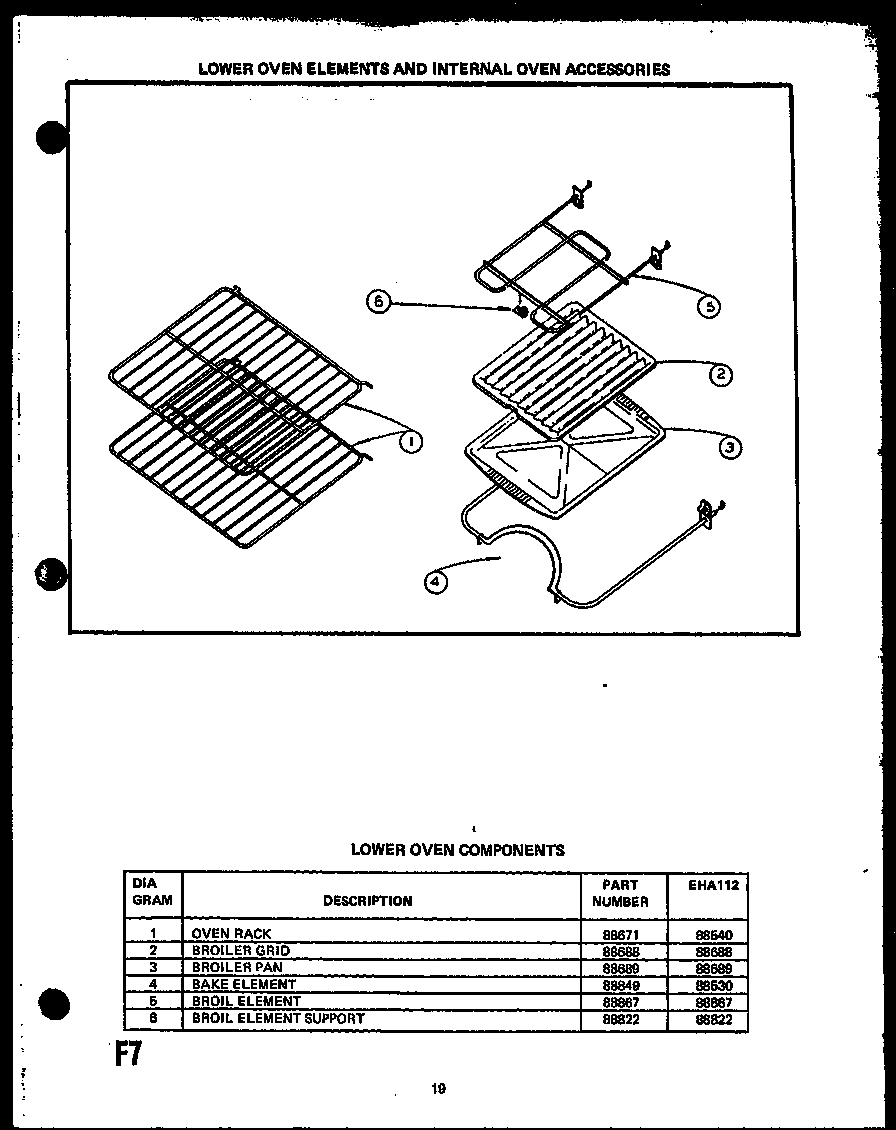 02 - LW OVEN ELEMENTS & INTERNAL OVEN ACS