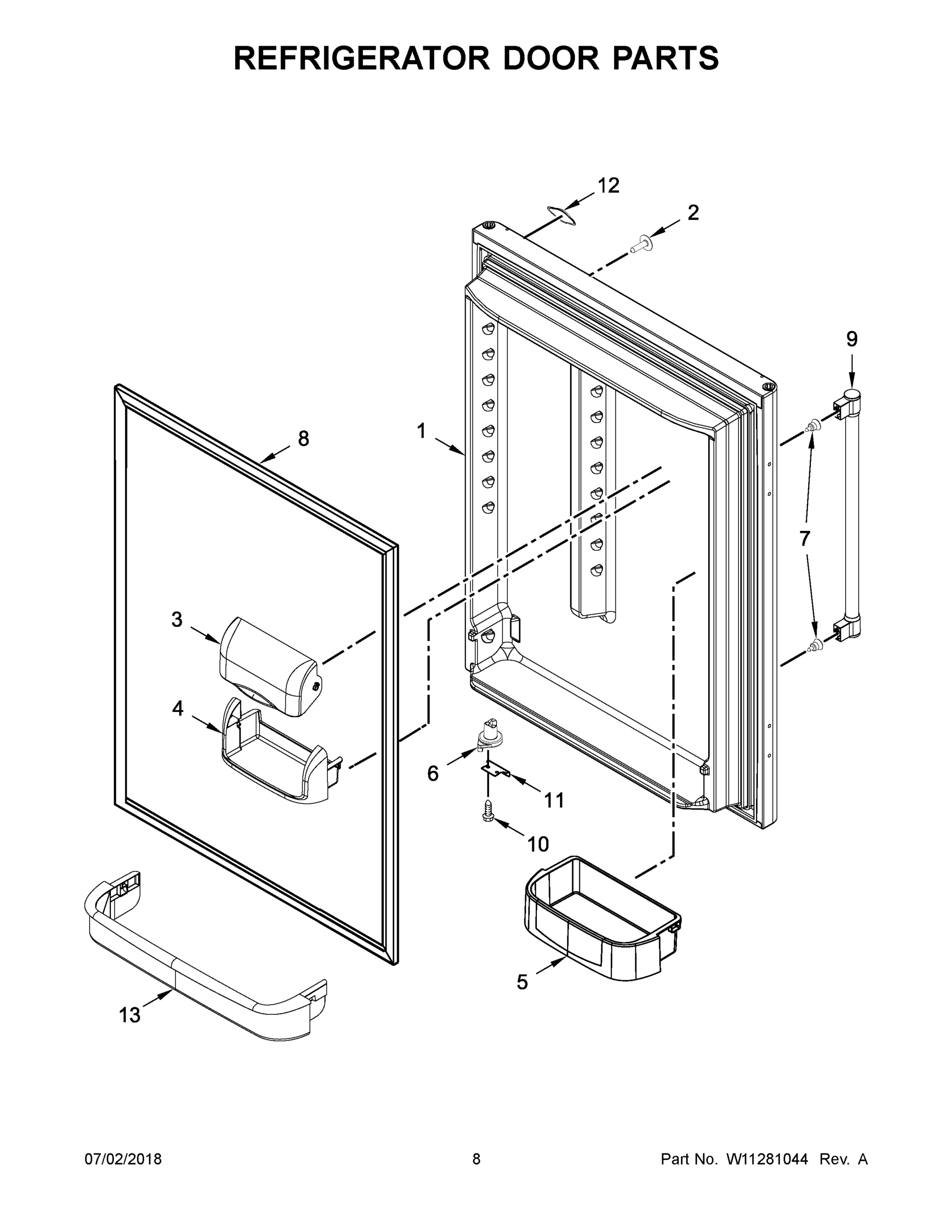 05 - REFRIGERATOR DOOR PARTS