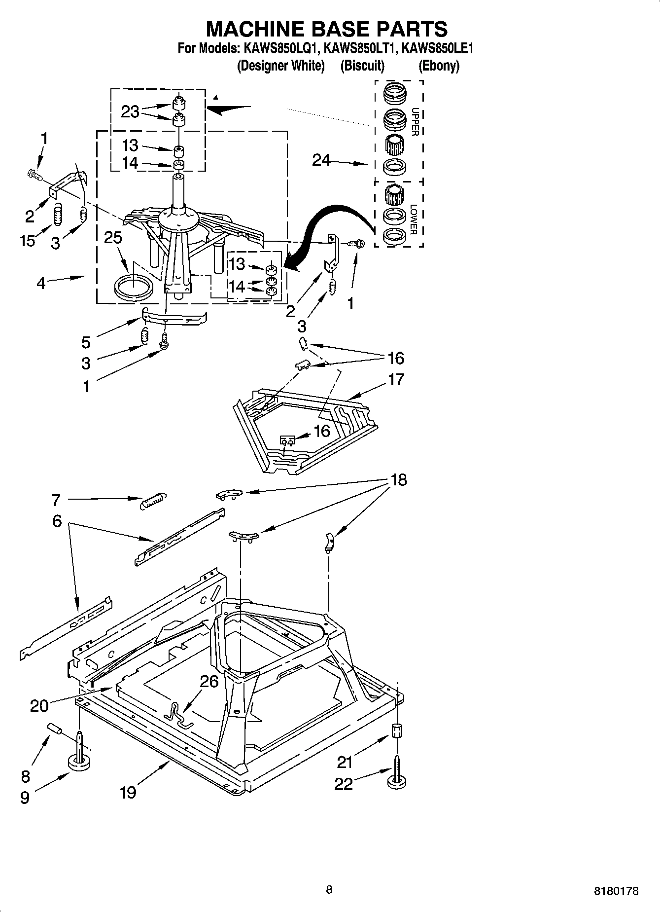 05 - MACHINE BASE PARTS