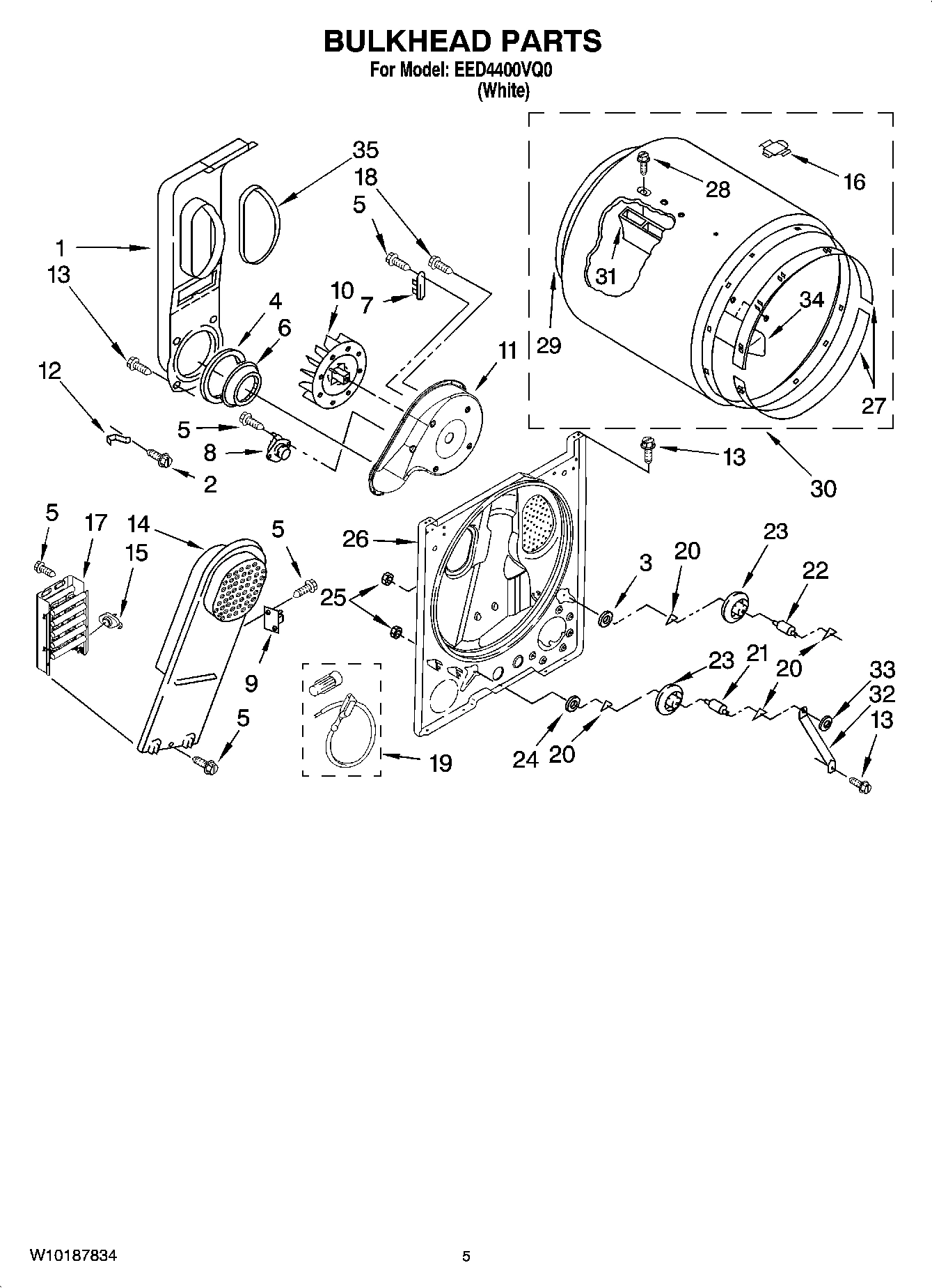 03 - BULKHEAD PARTS, OPTIONAL PARTS (NOT INCLUDED)