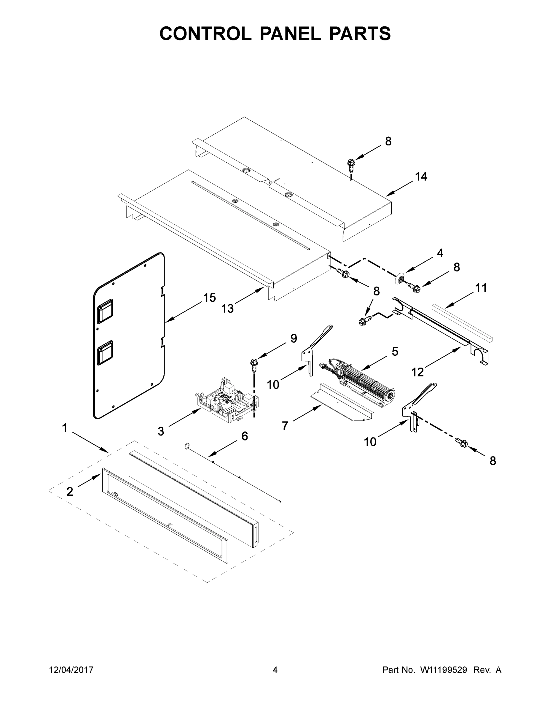 03 - CONTROL PANEL PARTS