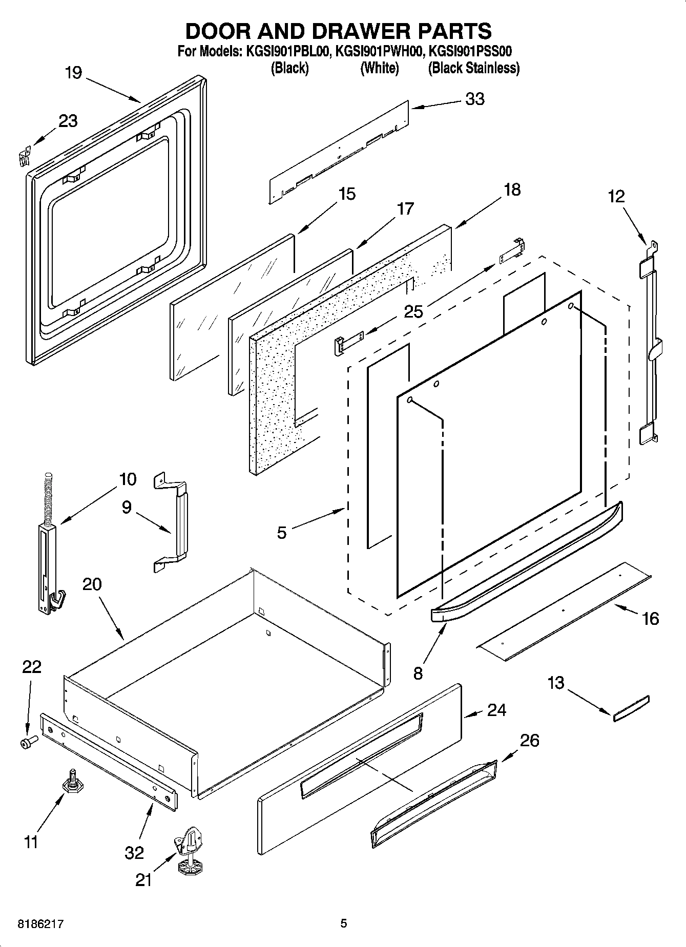 04 - DOOR AND DRAWER PARTS