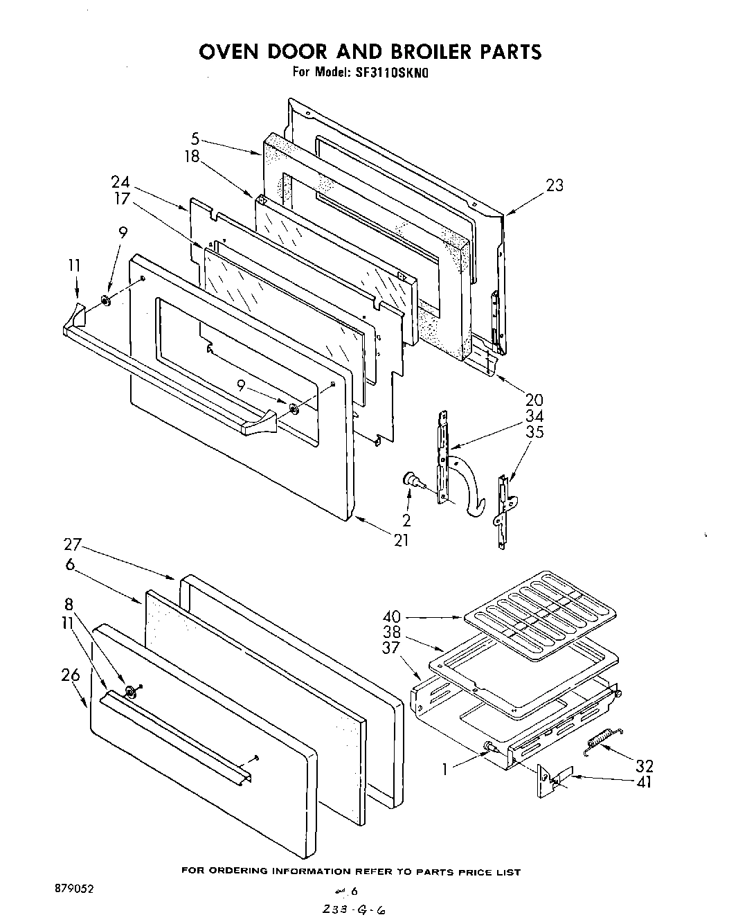 04 - OVEN DOOR AND BROILER