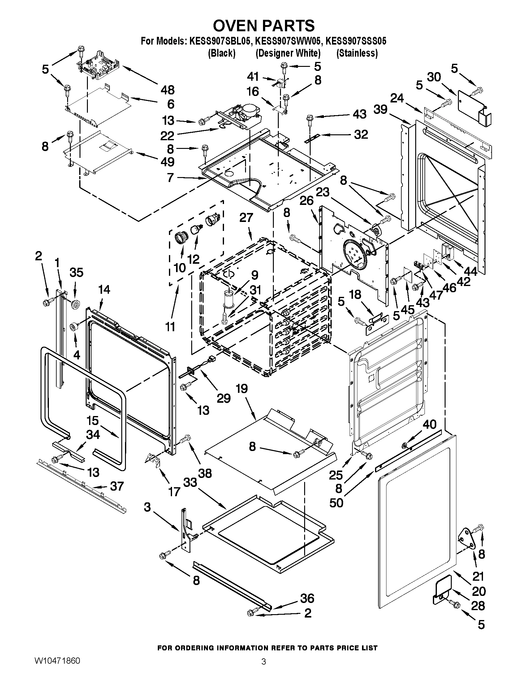 02 - OVEN PARTS