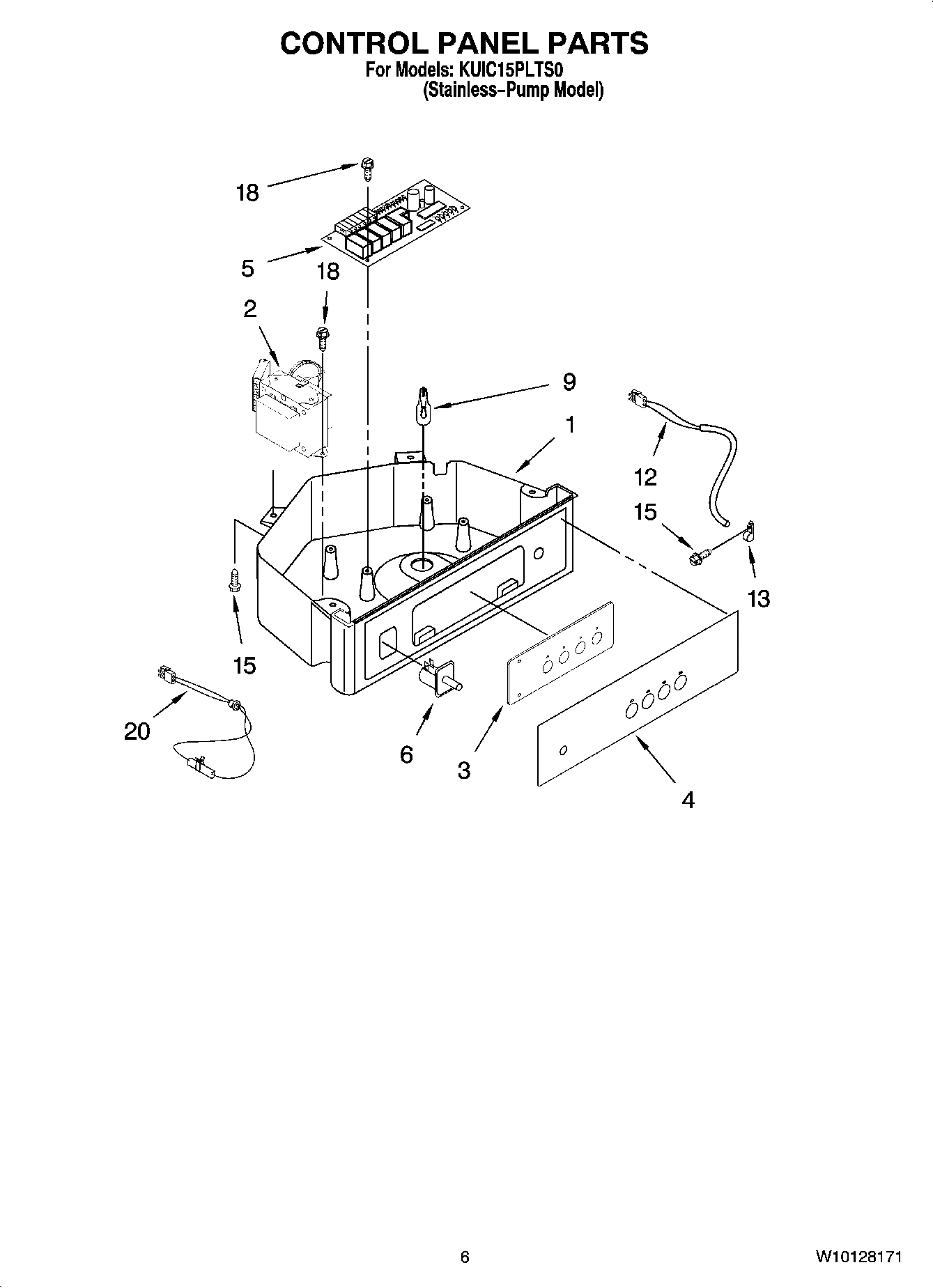 04 - CONTROL PANEL PARTS