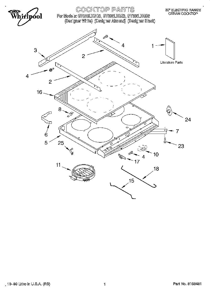01 - COOKTOP, LITERATURE