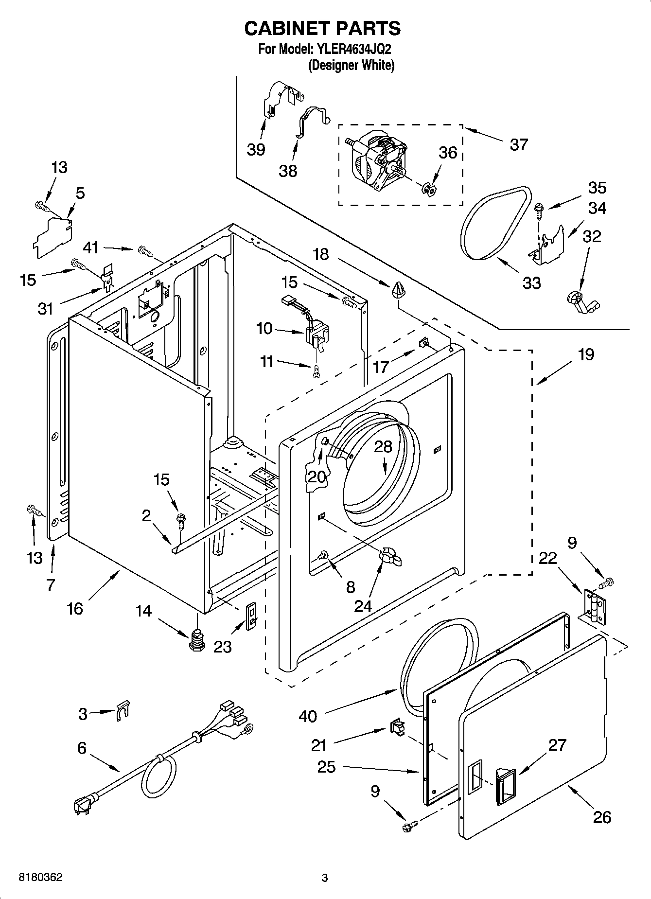 02 - CABINET PARTS