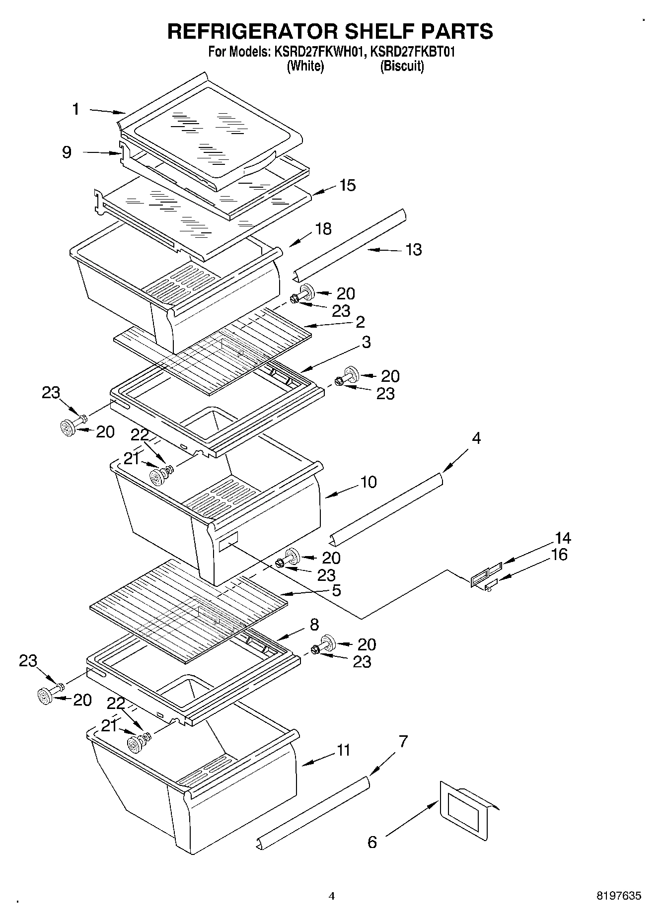 03 - REFRIGERATOR SHELF