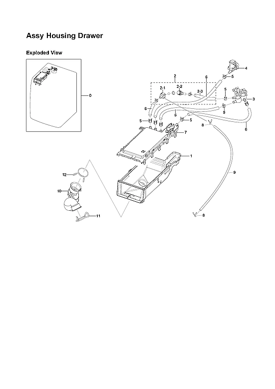 Drawer Housing Assembly