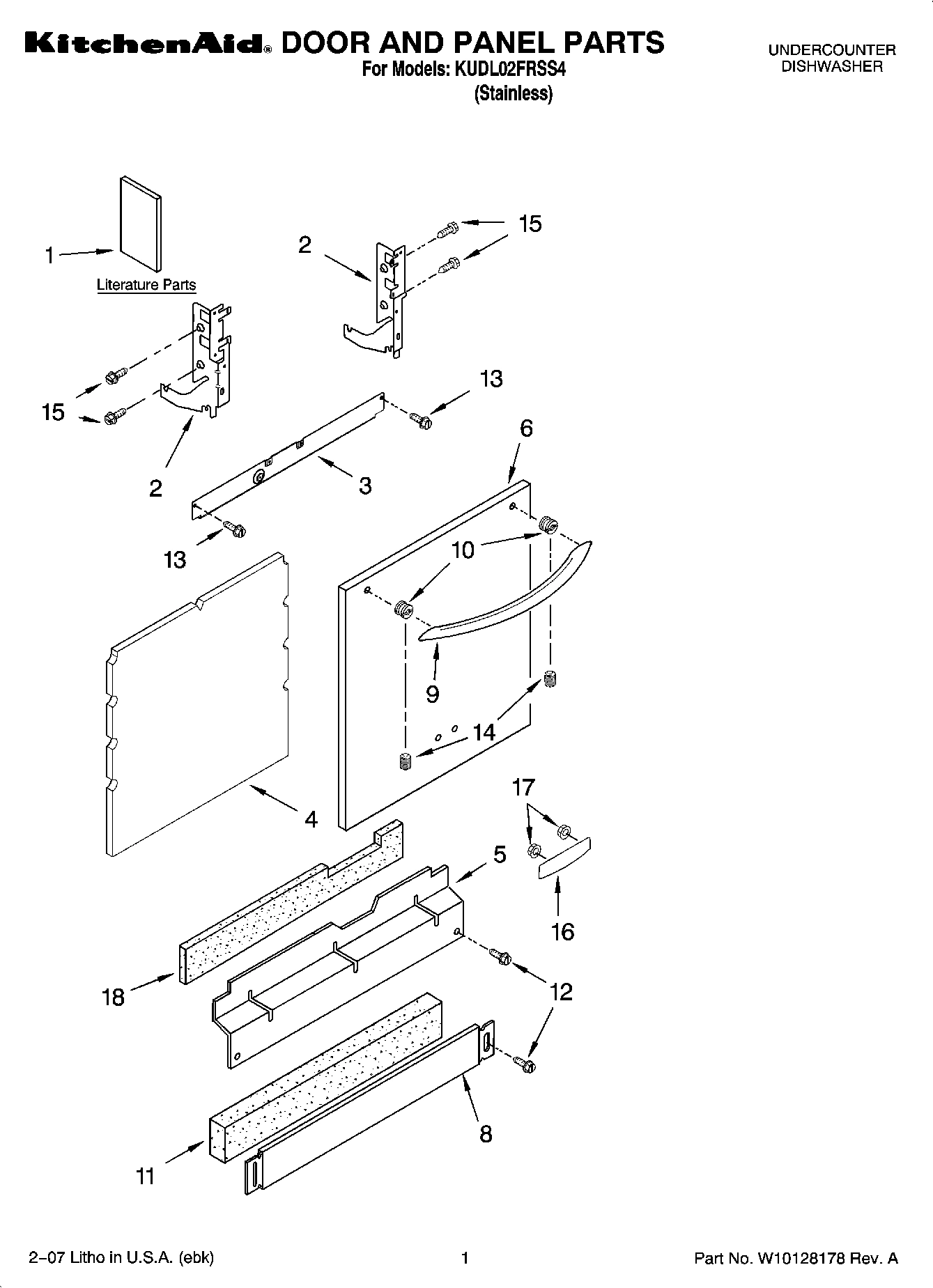 01 - DOOR AND PANEL PARTS