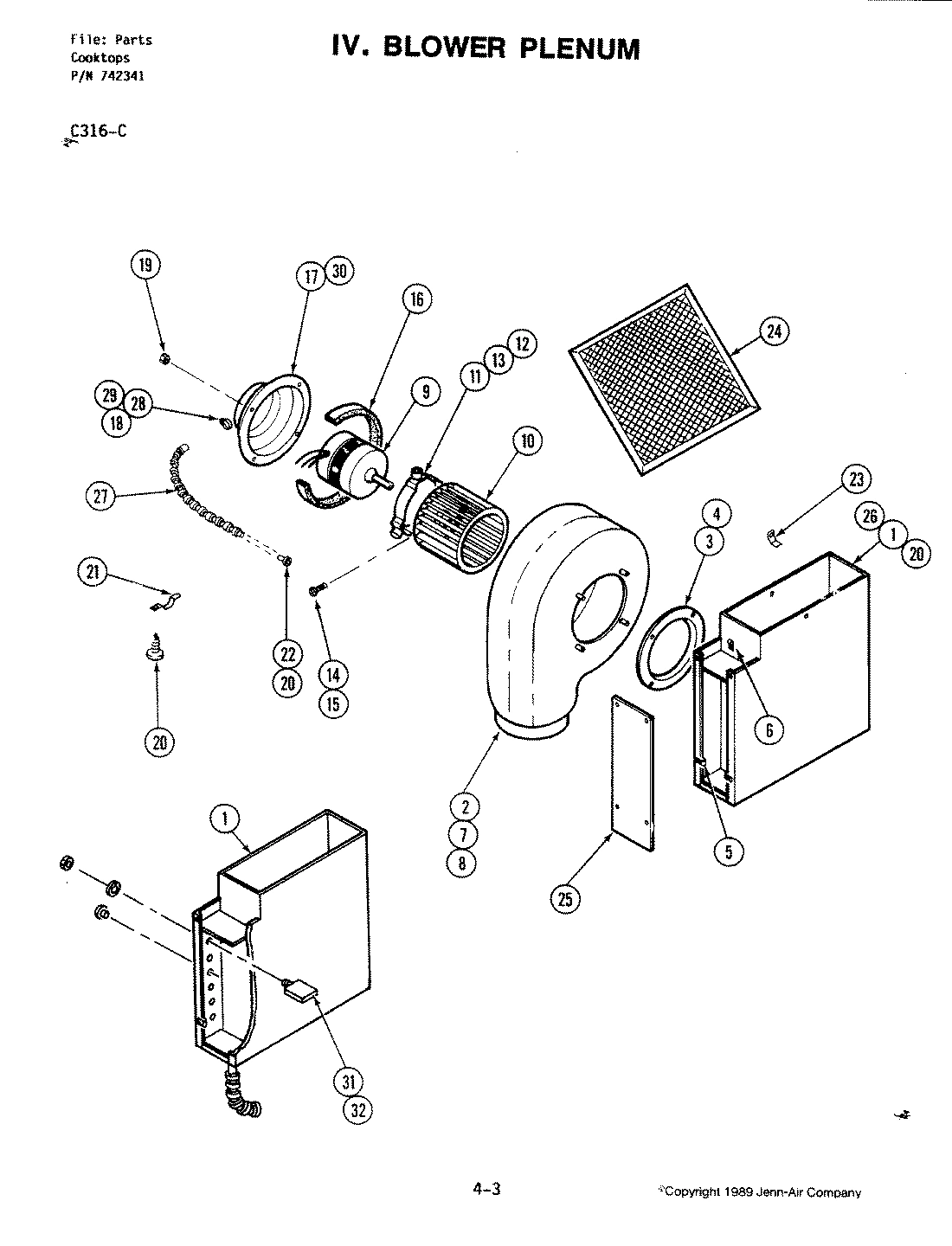 01 - BLOWER PLENUM