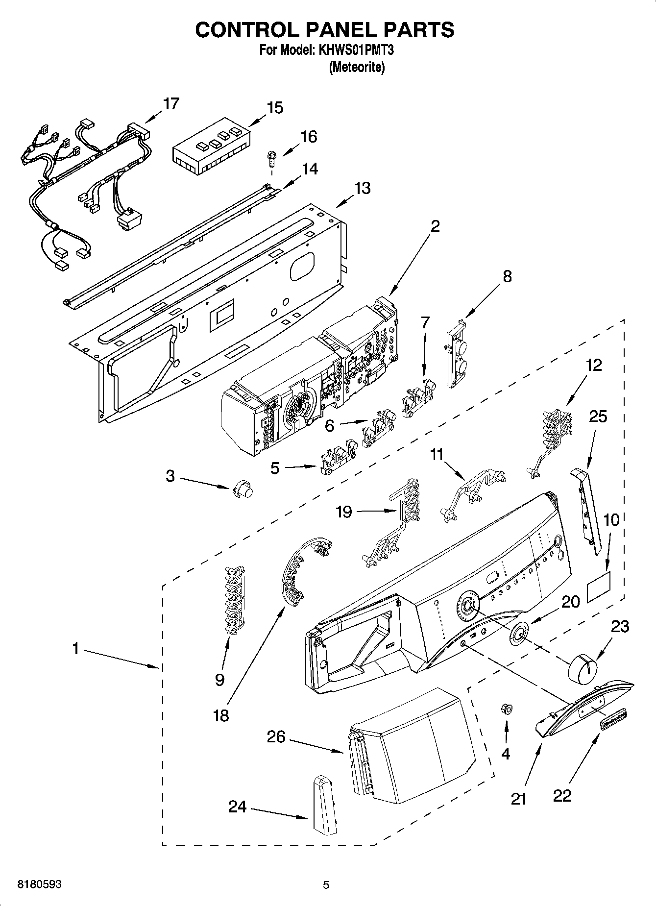 03 - CONTROL PANEL PARTS