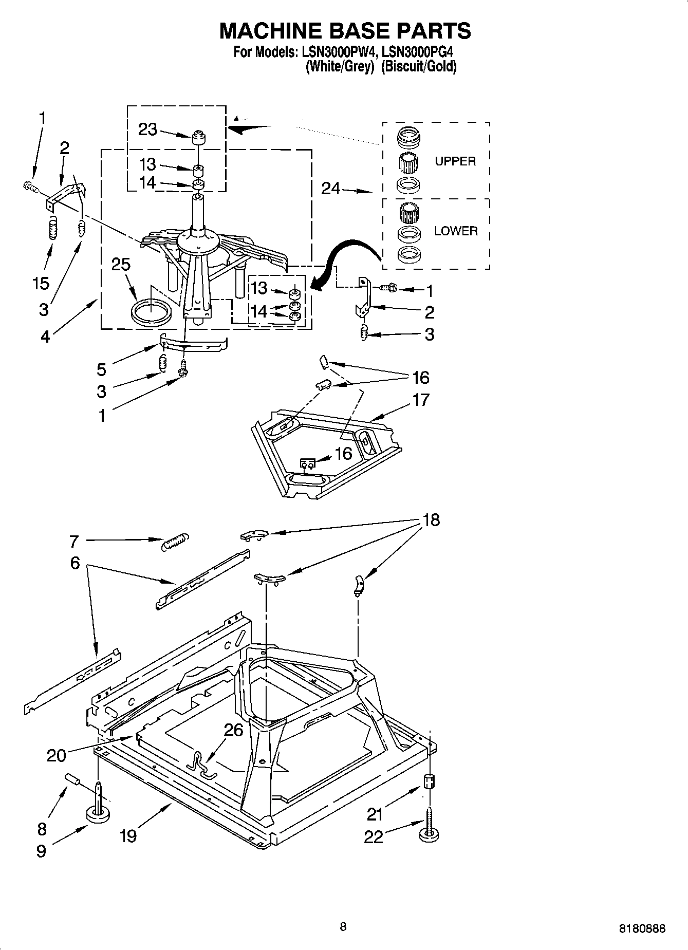 05 - MACHINE BASE PARTS