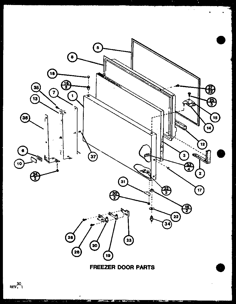02 - FZ DOOR PARTS