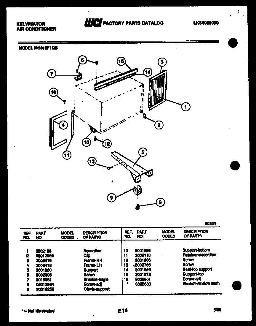 06 - CABINET AND INSTALLATION PARTS