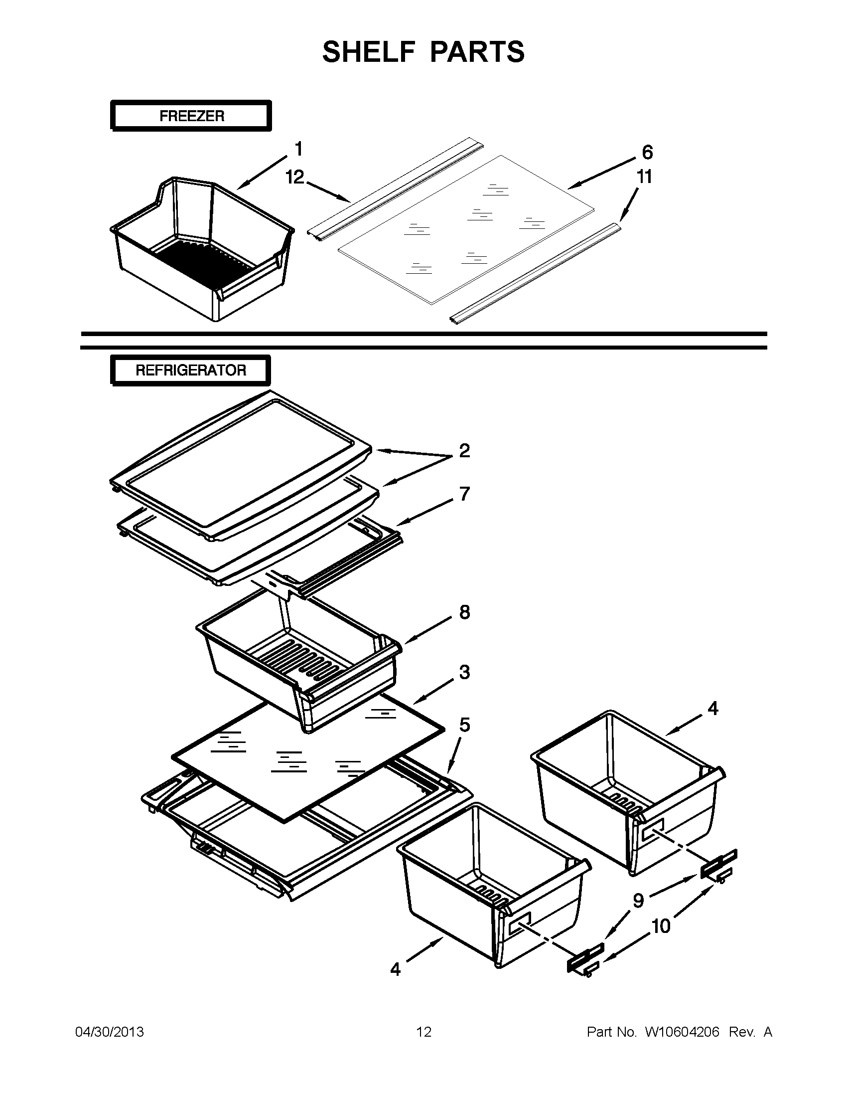 06 - SHELF PARTS