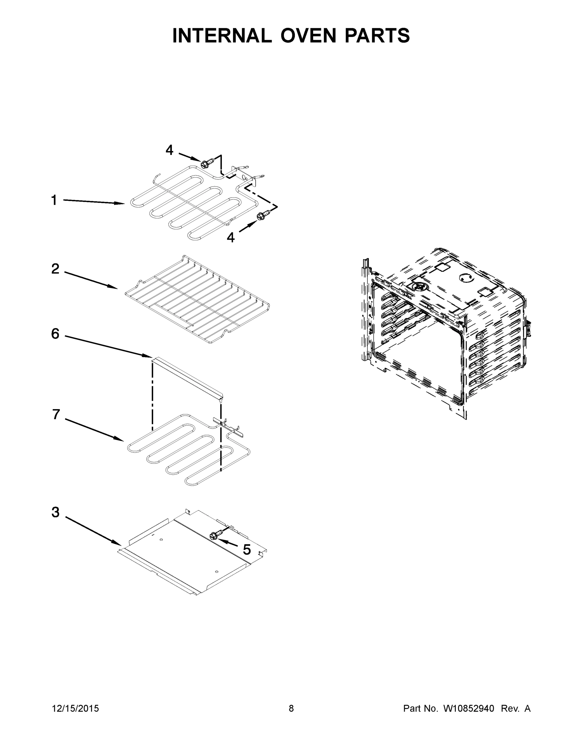 05 - INTERNAL OVEN PARTS