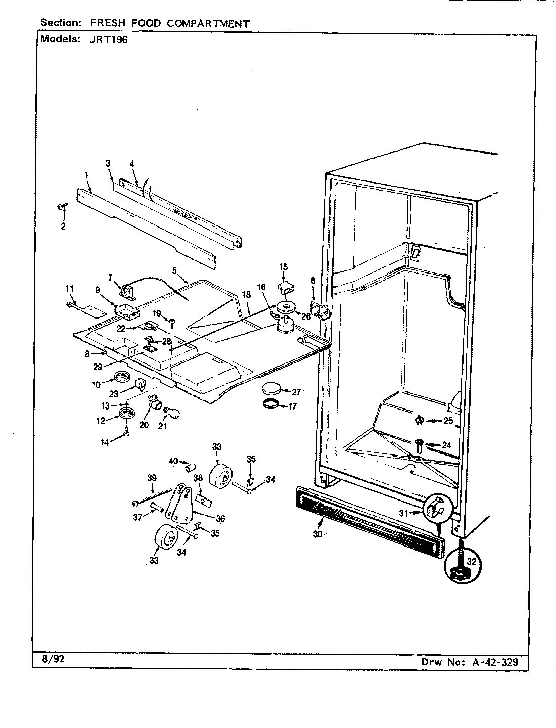 03 - FRESH FOOD COMPARTMENT