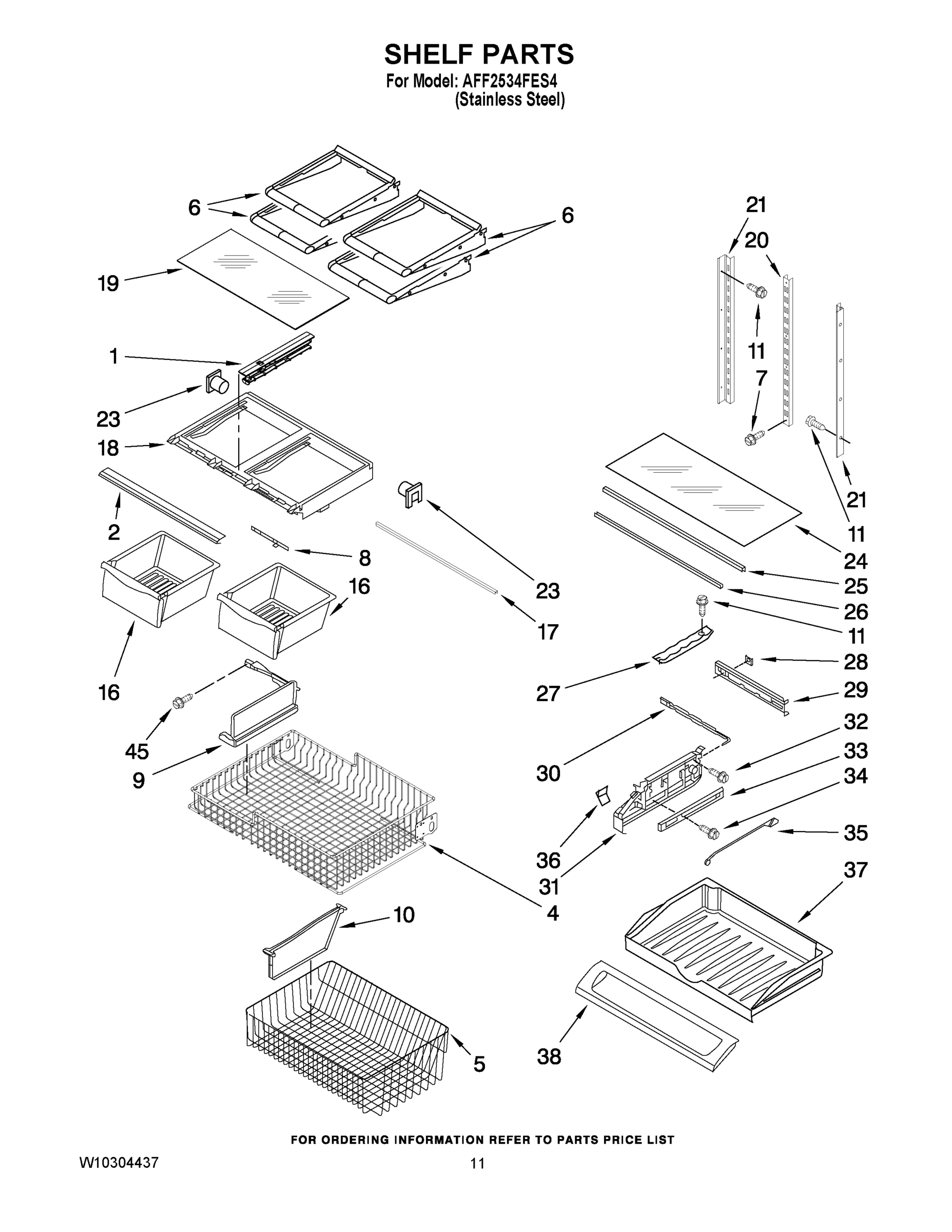 07 - SHELF PARTS