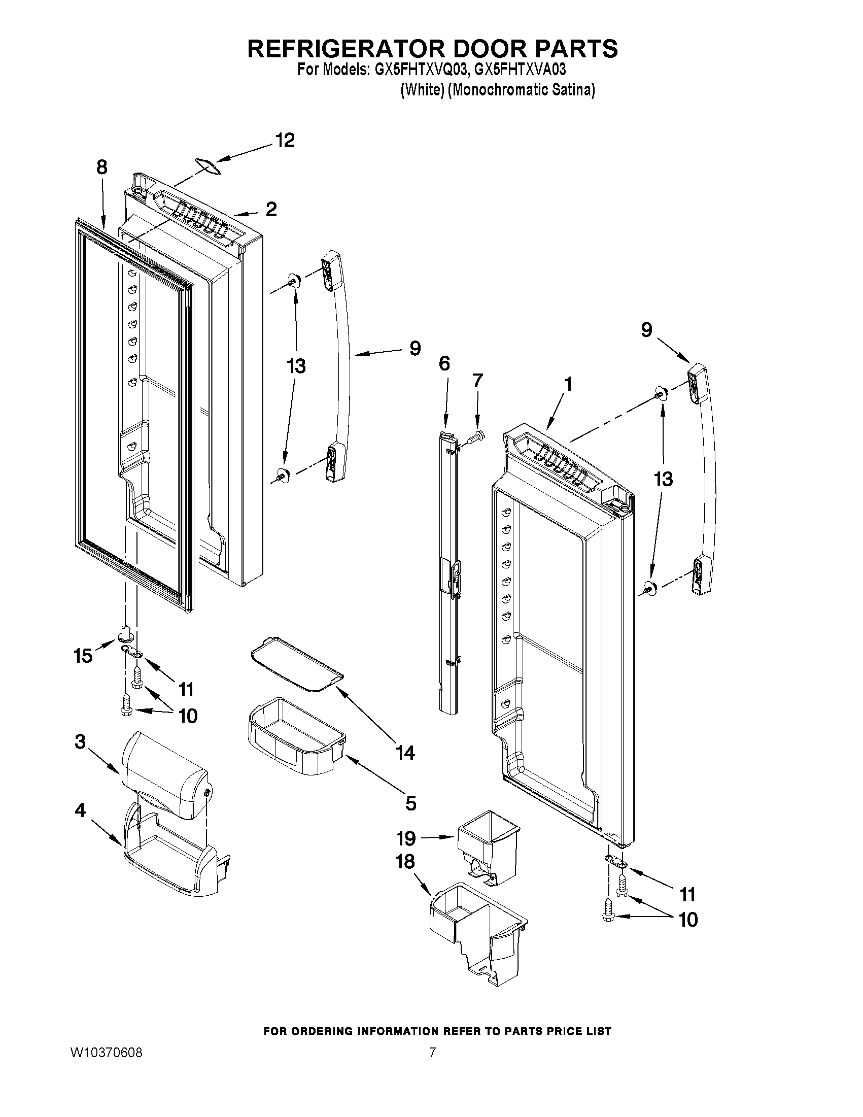 05 - REFRIGERATOR DOOR PARTS