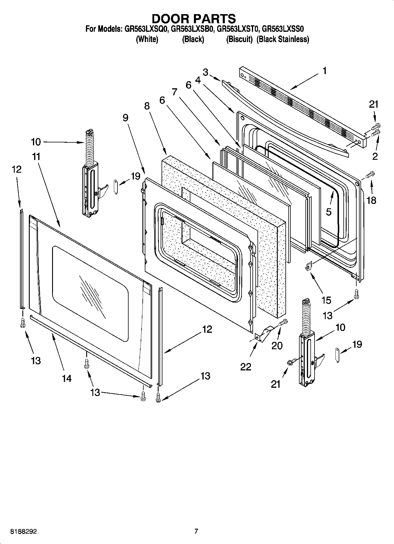 05 - DOOR PARTS, OPTIONAL PARTS