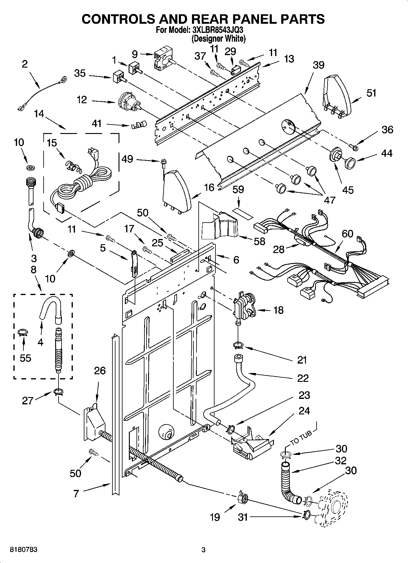 02 - CONTROLS AND REAR PANEL PARTS