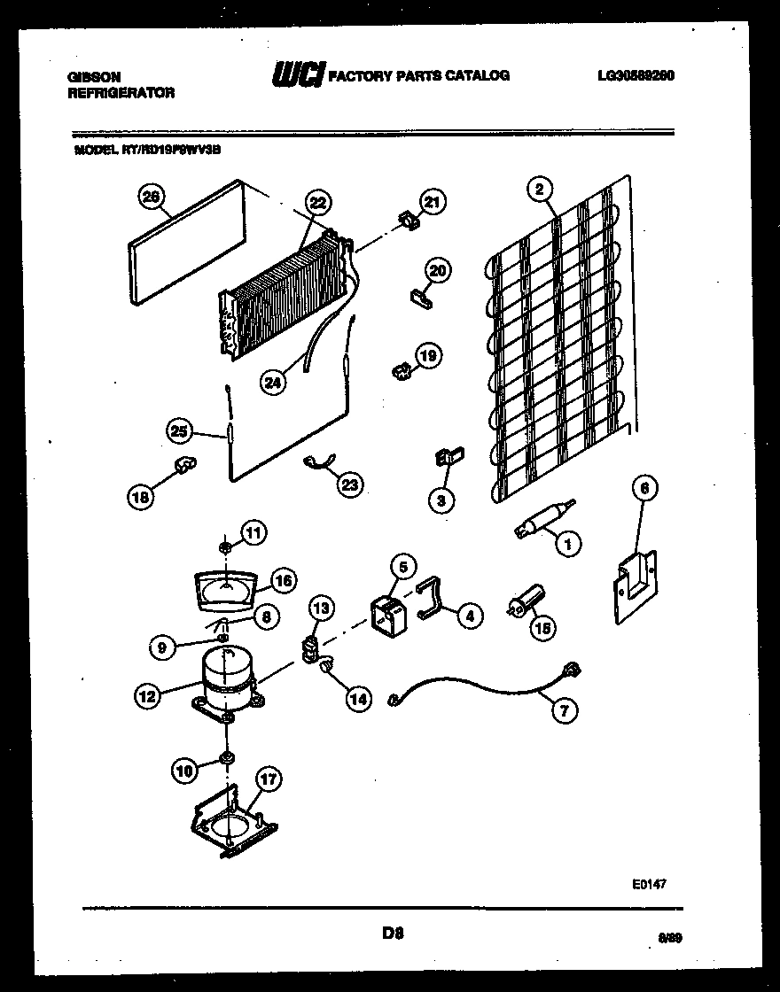 05 - SYSTEM AND AUTOMATIC DEFROST PARTS