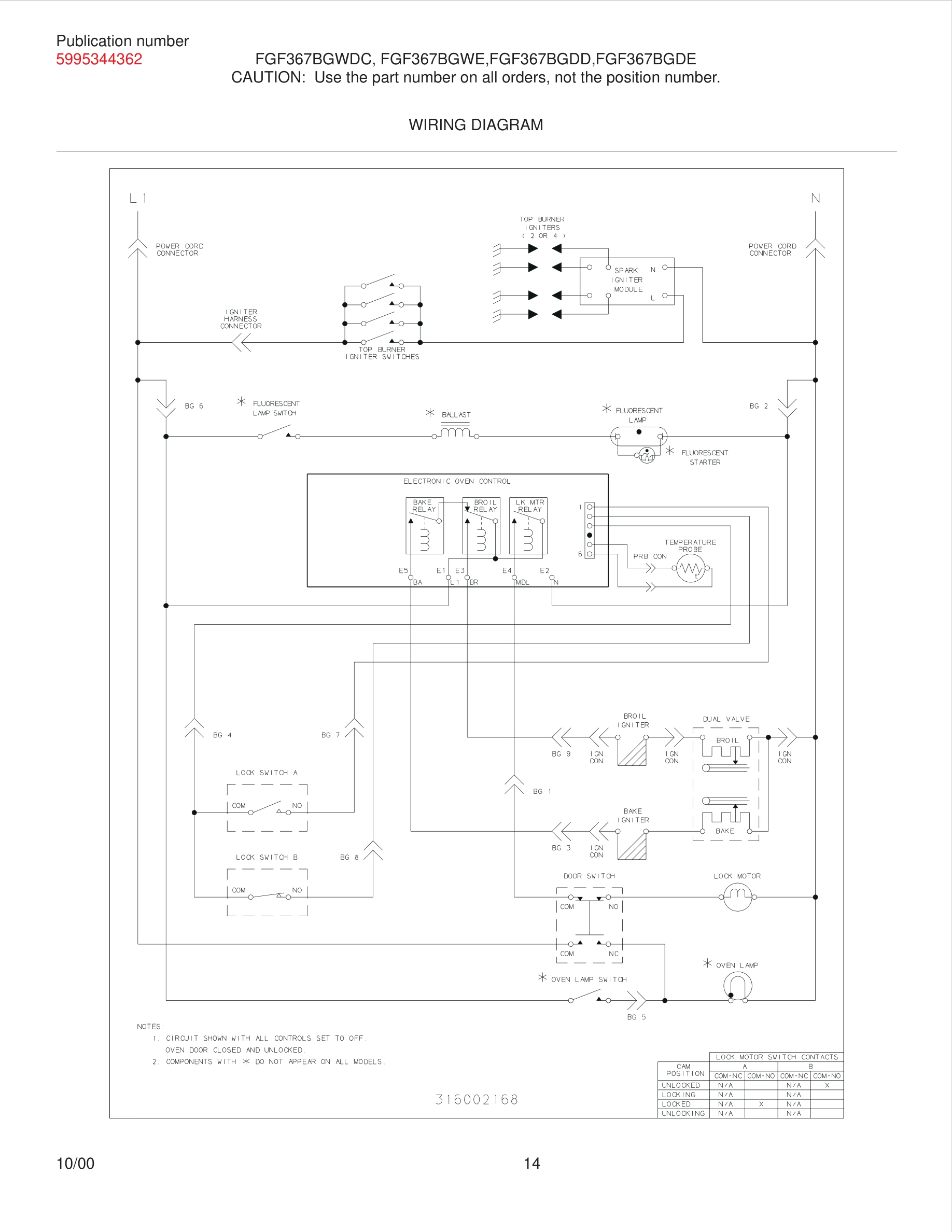 14 - WIRING DIAGRAM