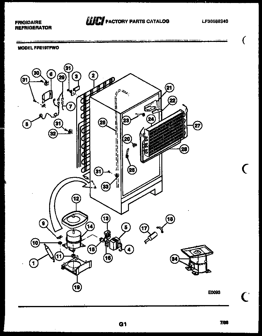 06 - SYSTEM AND AUTOMATIC DEFROST PARTS