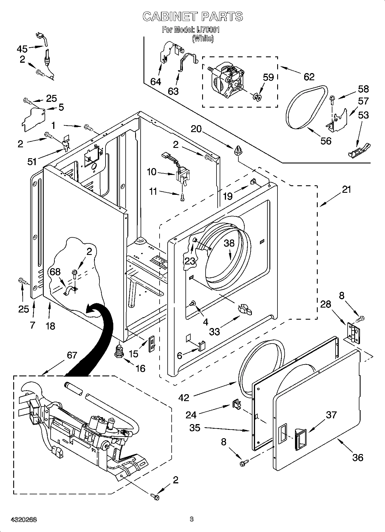 02 - CABINET PARTS