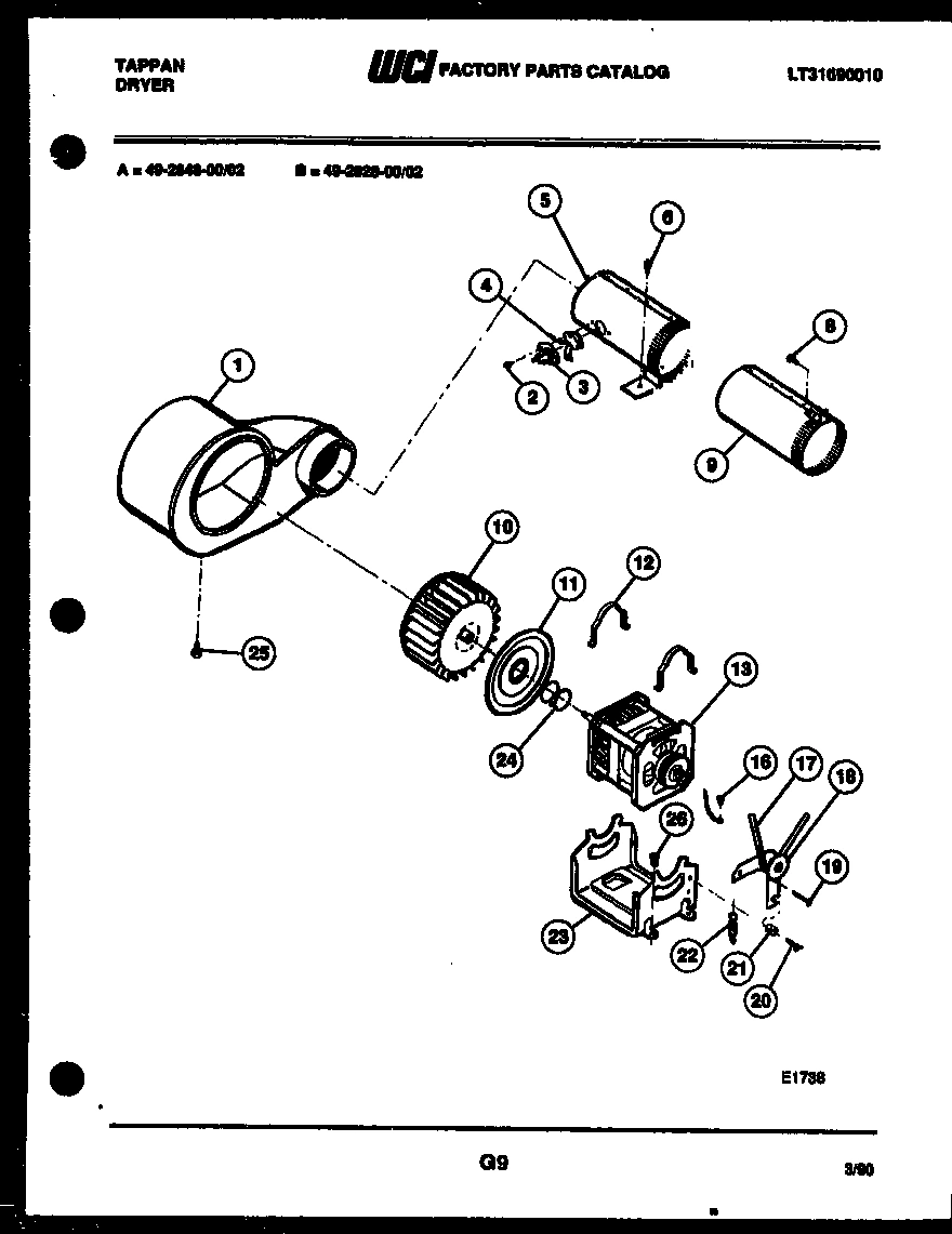 05 - MOTOR AND BLOWER PARTS