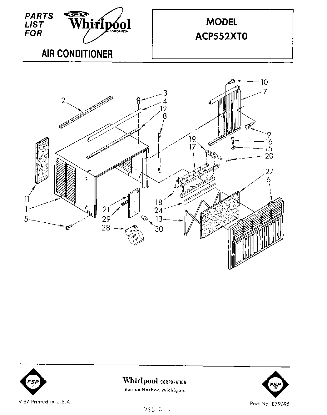 01 - CABINET AND FRONT