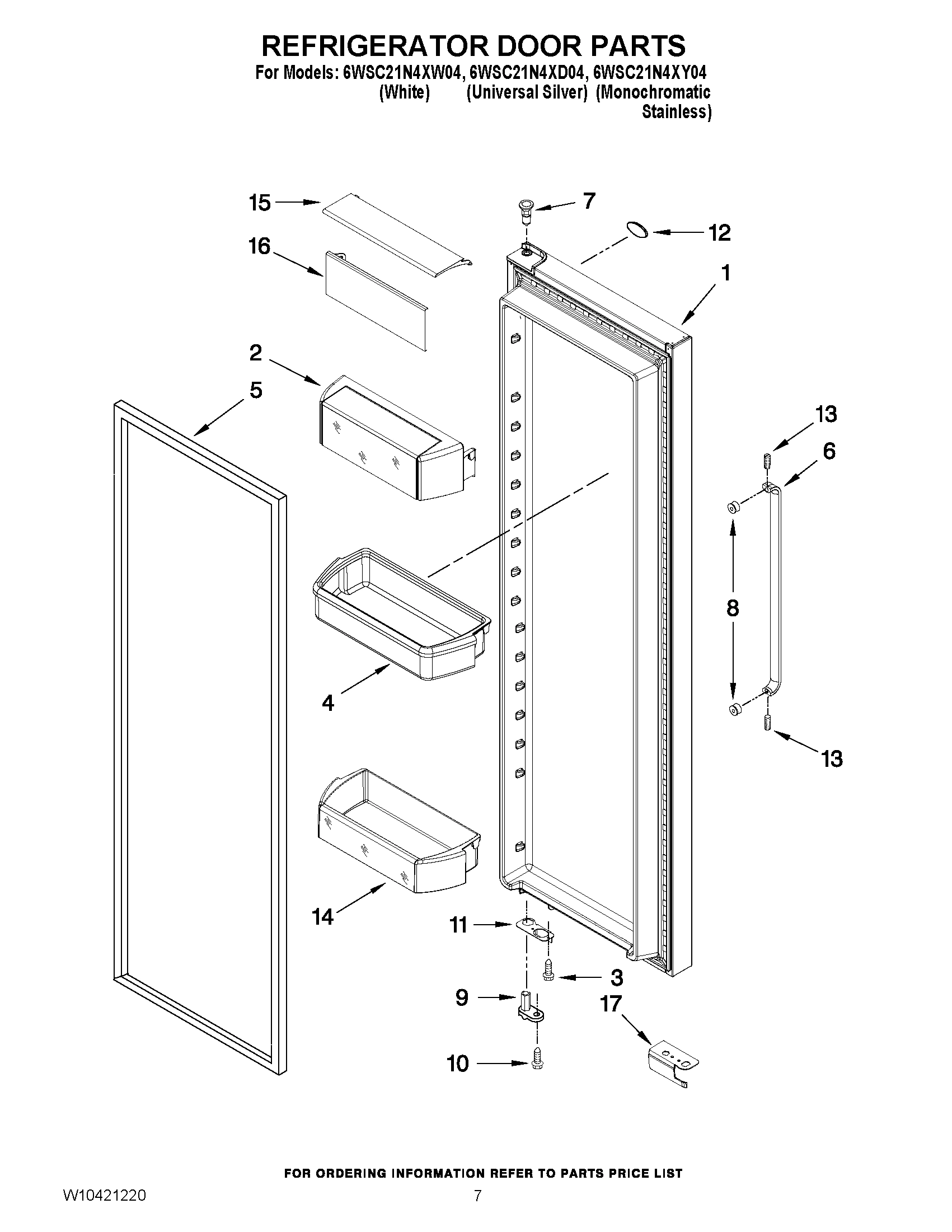 05 - REFRIGERATOR DOOR PARTS