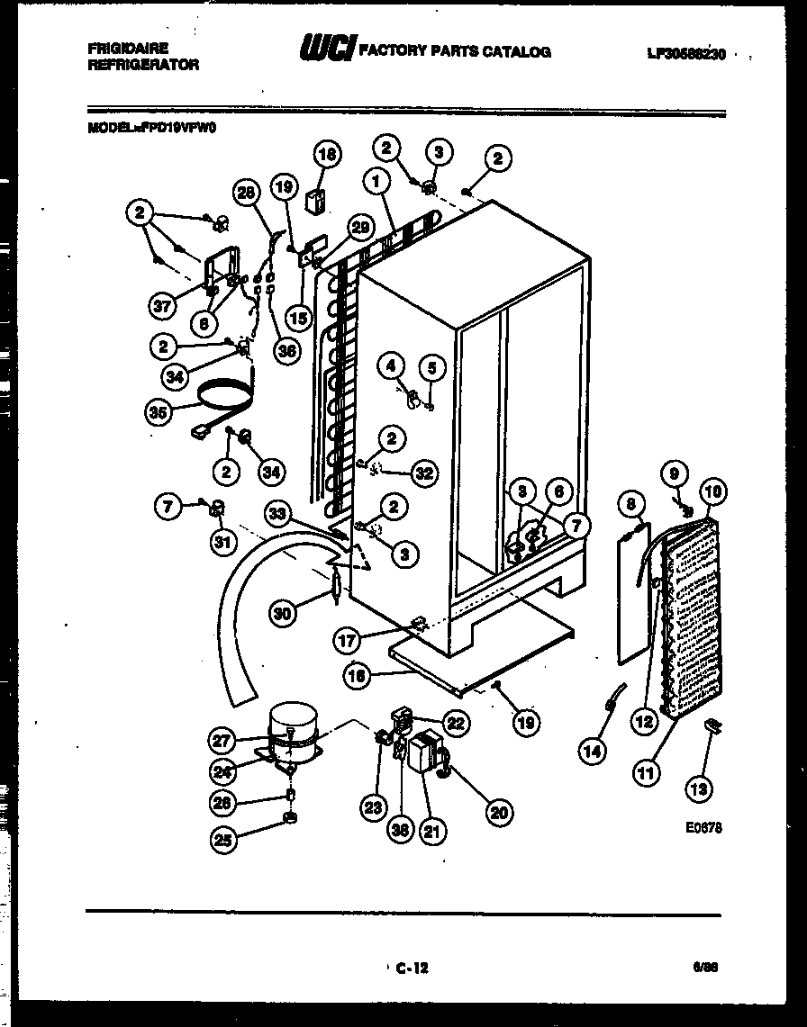 07 - SYSTEM AND AUTOMATIC DEFROST PARTS