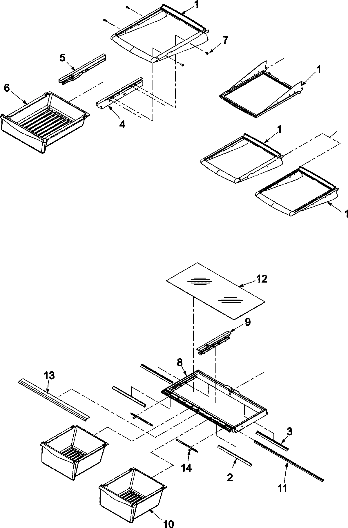 09 - REFRIGERATOR SHELVING