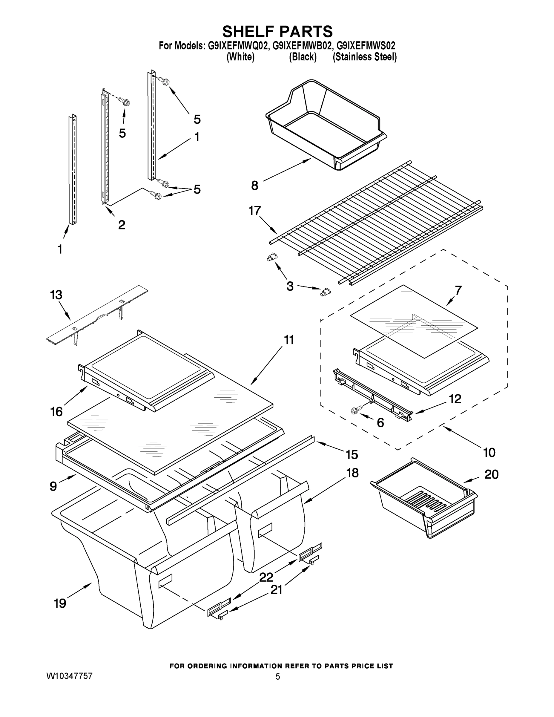 03 - SHELF PARTS