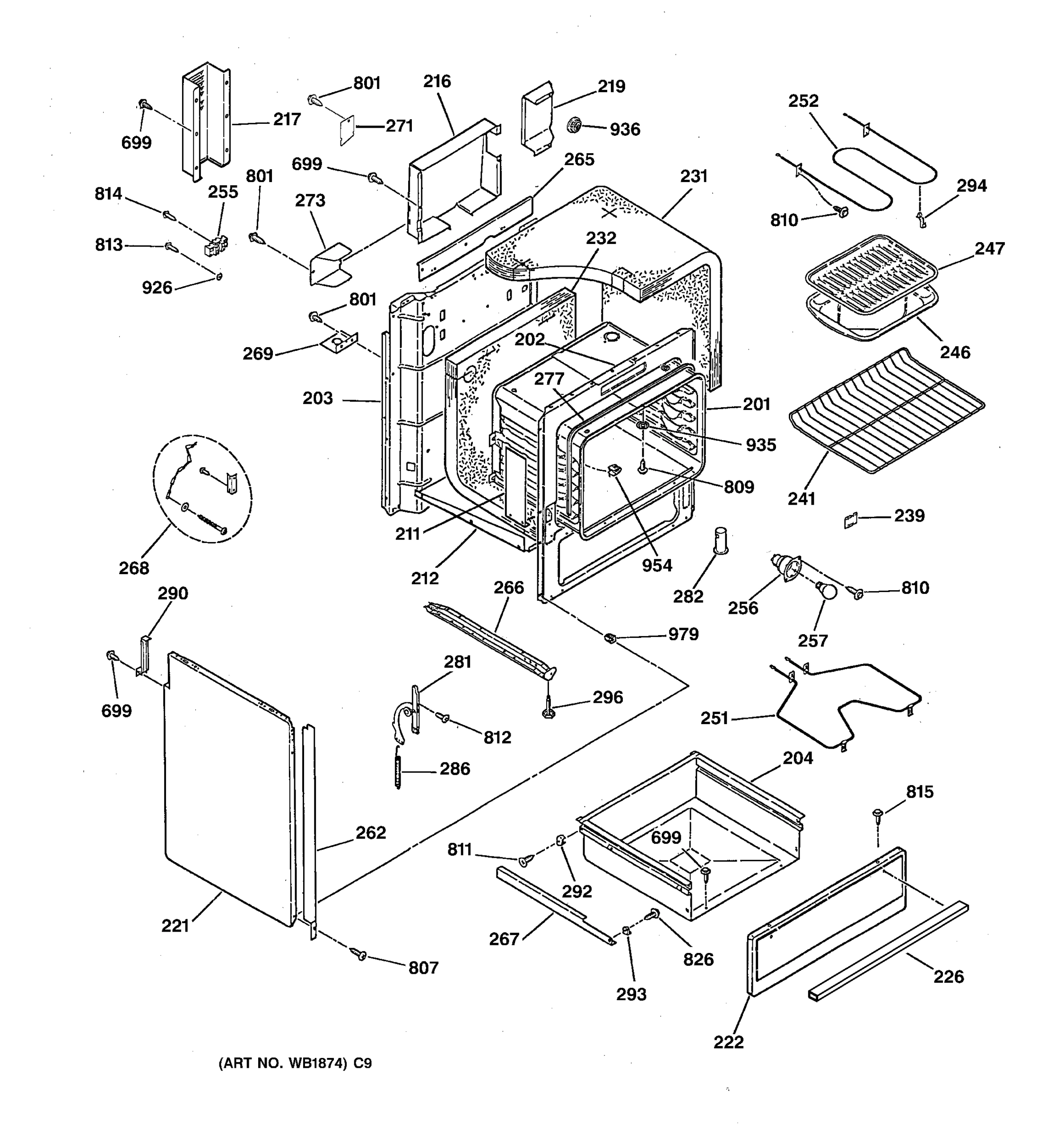 BODY & DRAWER PARTS