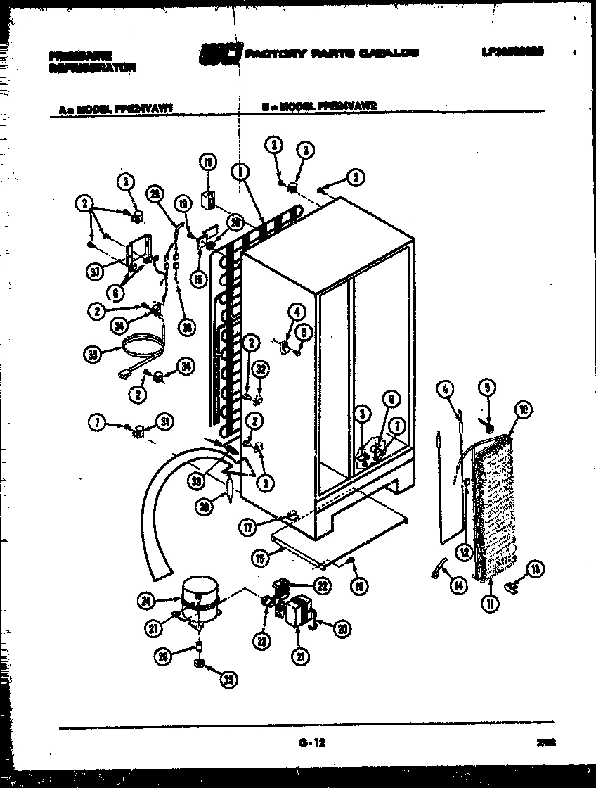 07 - SYSTEM AND AUTOMATIC DEFROST PARTS