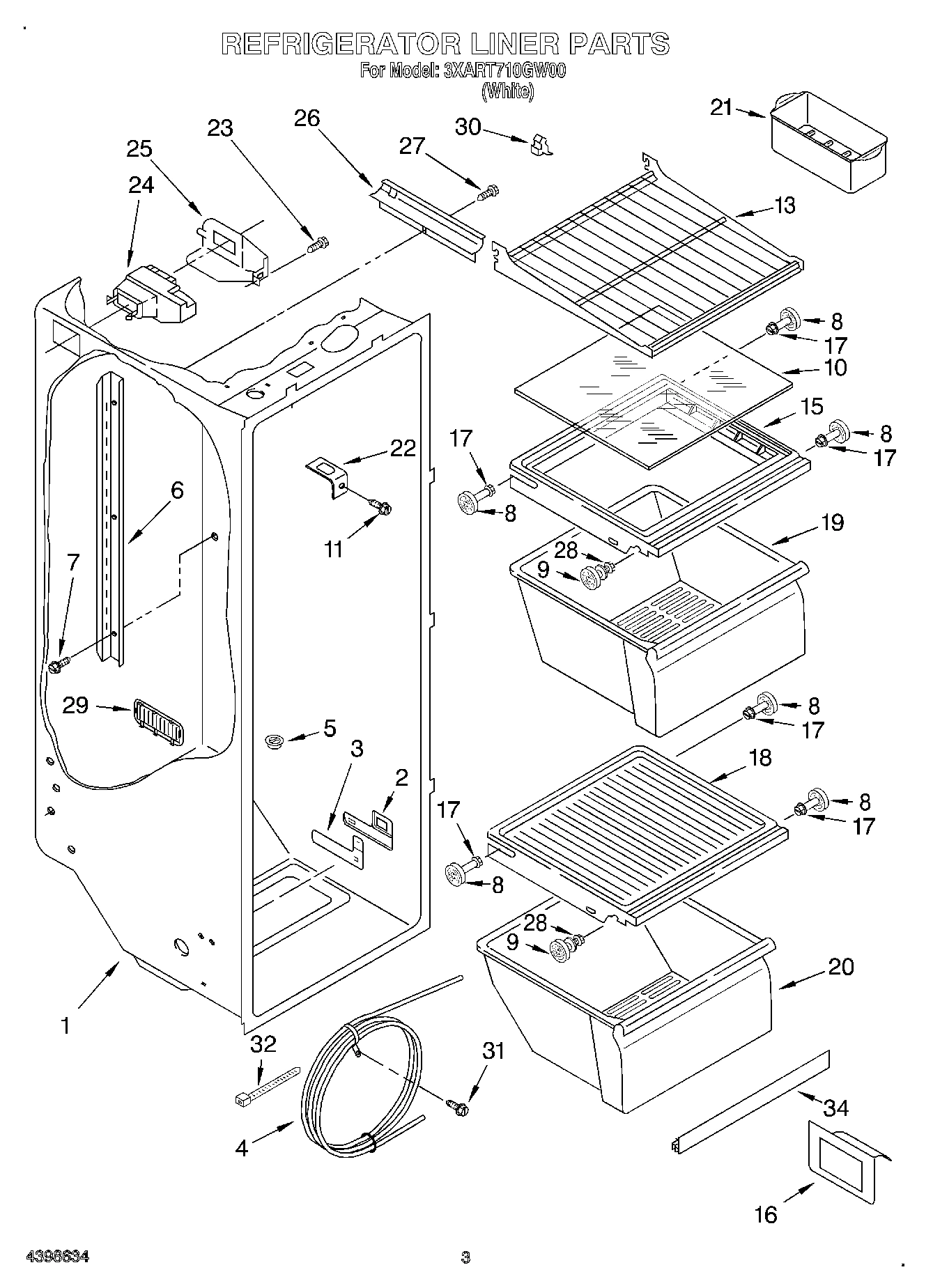 02 - REFRIGERATOR LINER