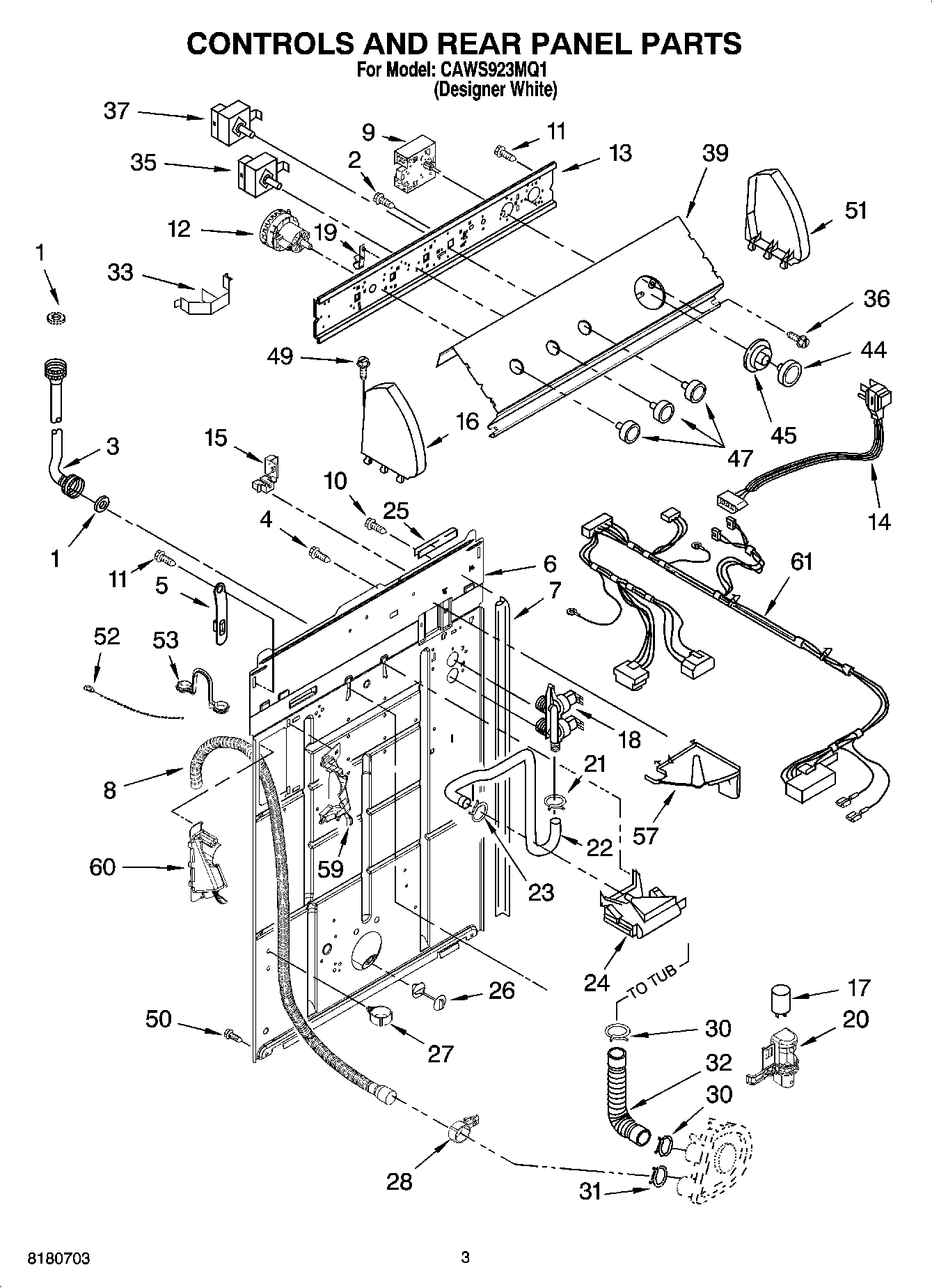 02 - CONTROLS AND REAR PANEL PARTS