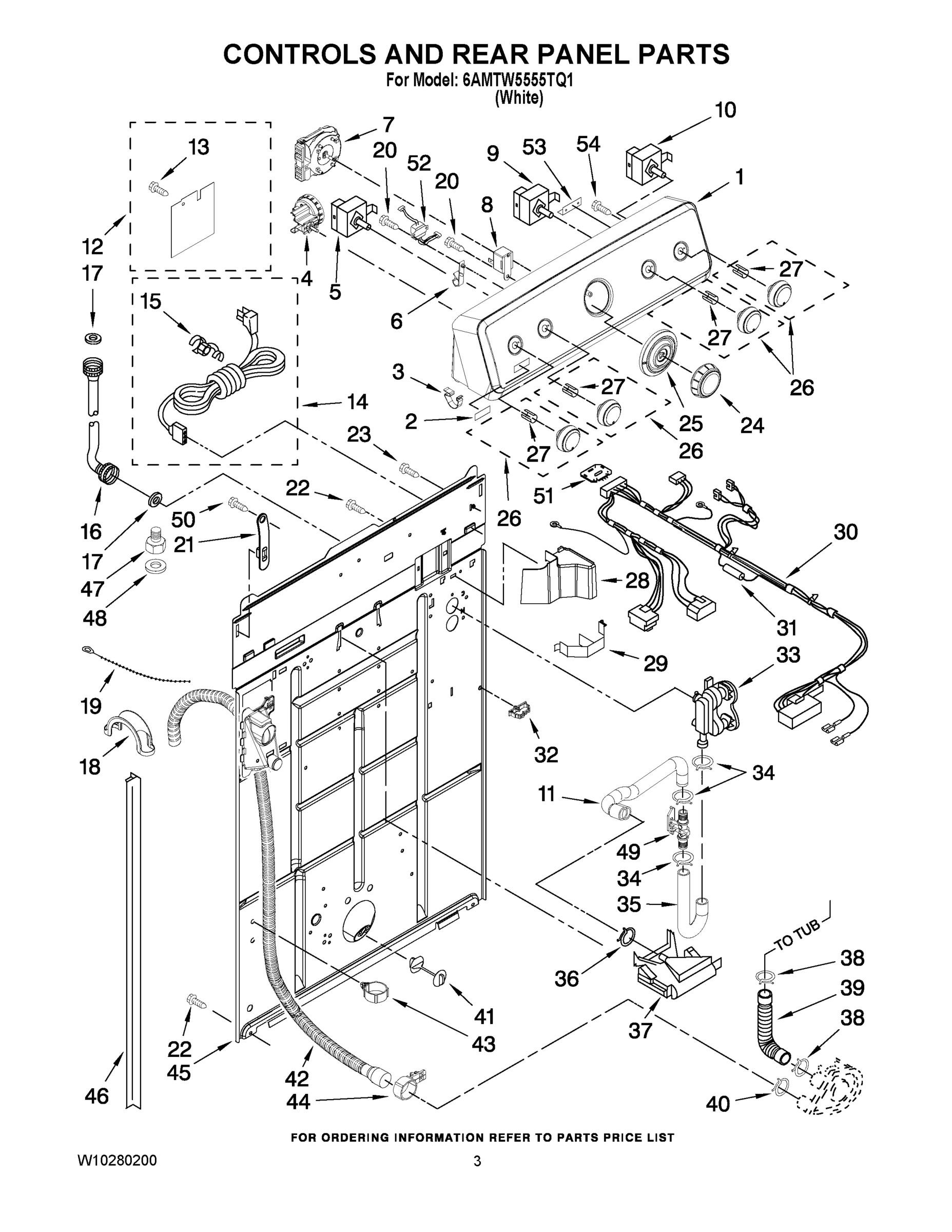 02 - CONTROLS AND REAR PANEL PARTS