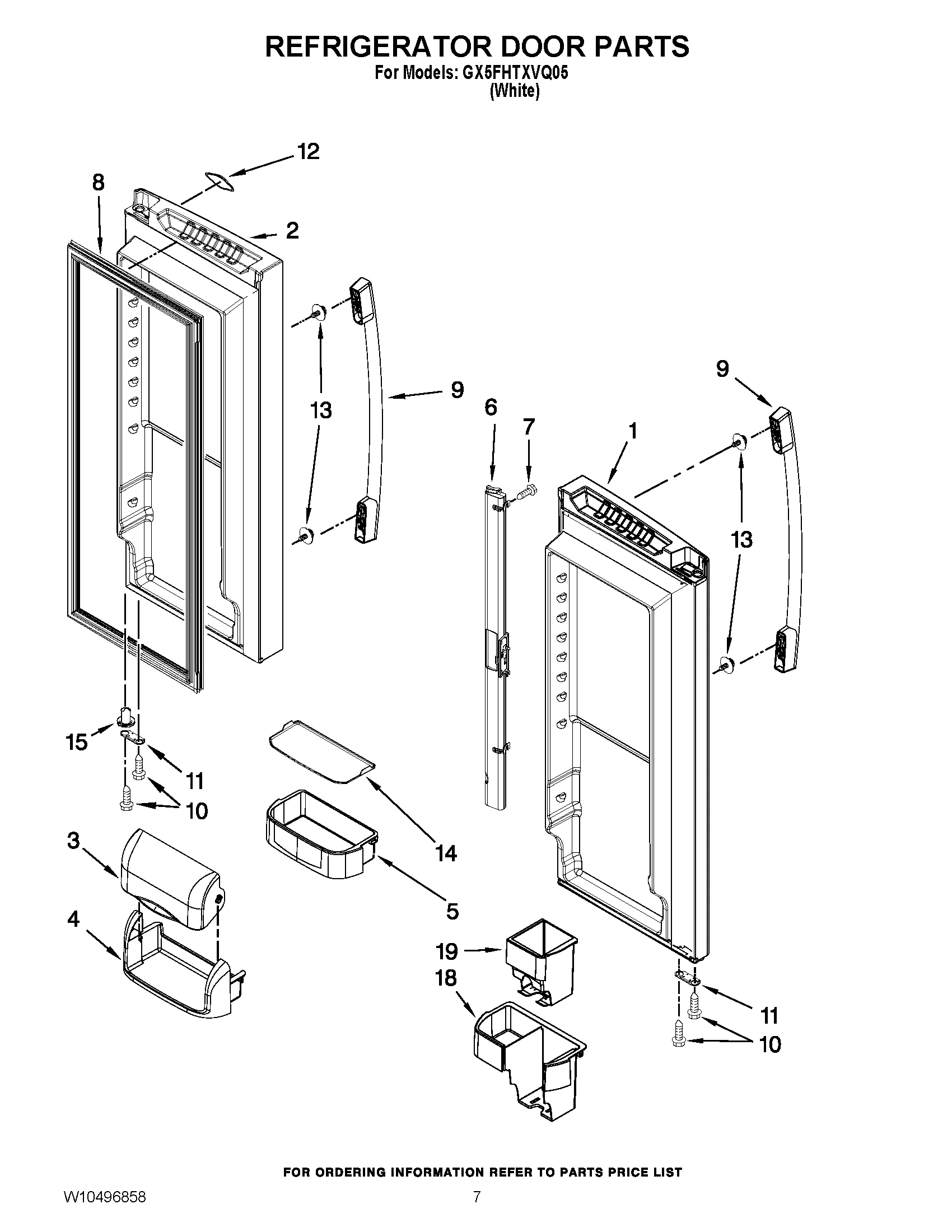 05 - REFRIGERATOR DOOR PARTS